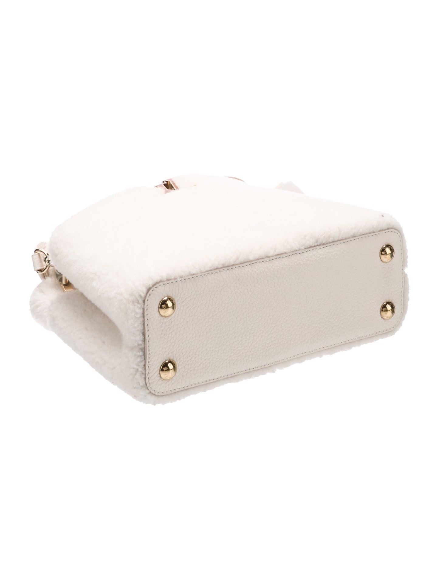 Louis Vuitton Shearling Capucines BB