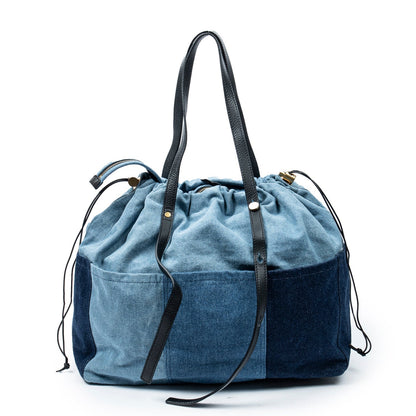 Chloé Canvas Denim Diaper Bag null