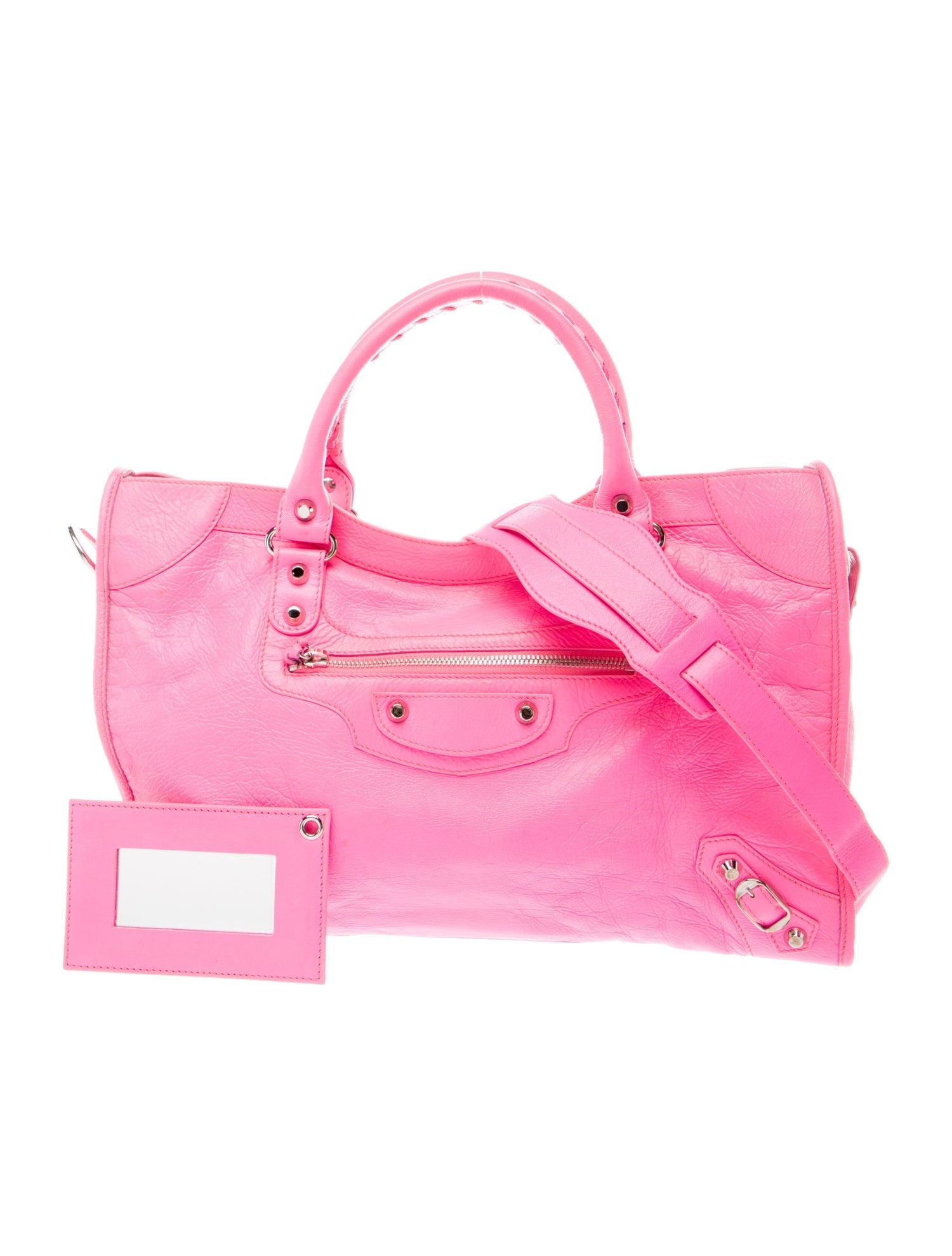 Balenciaga Leather Top Handle Bag