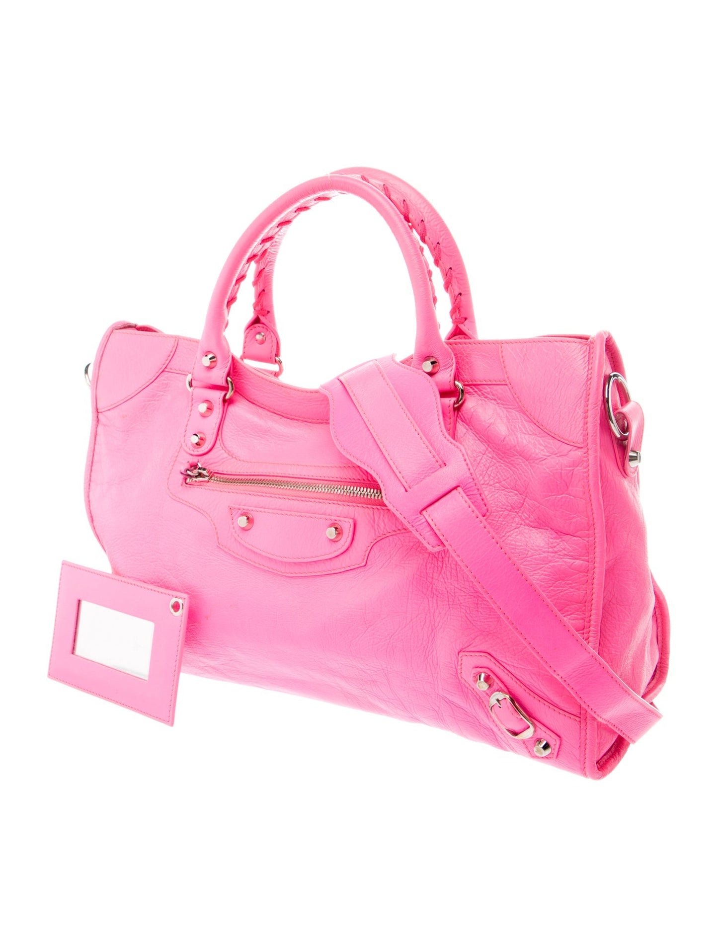 Balenciaga Leather Top Handle Bag