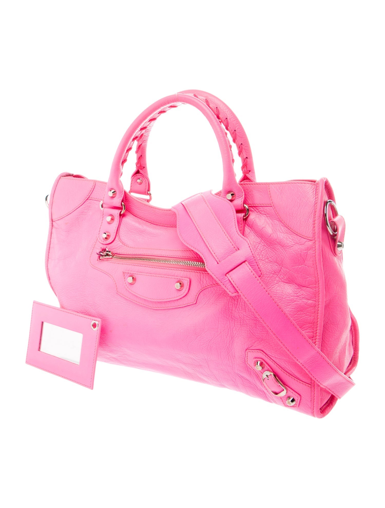 Balenciaga Leather Top Handle Bag