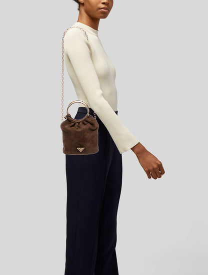 Prada Signature Top Handle Bag Mini 2024