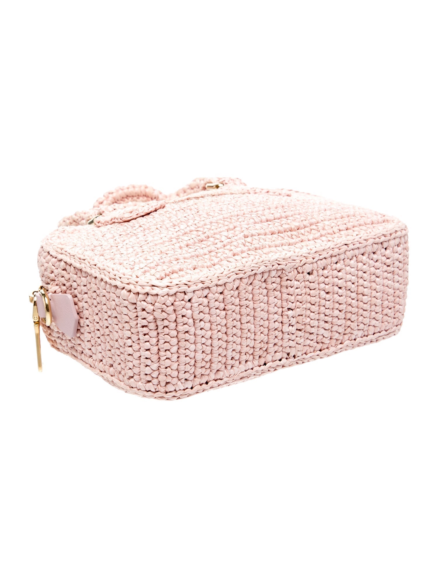 Miu Miu Raffia Raffia Handbag