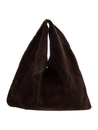 The Row Suede Small Bindle