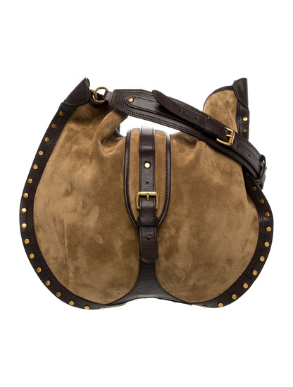 Isabel Marant Suede Oskan Hobo Soft Bag