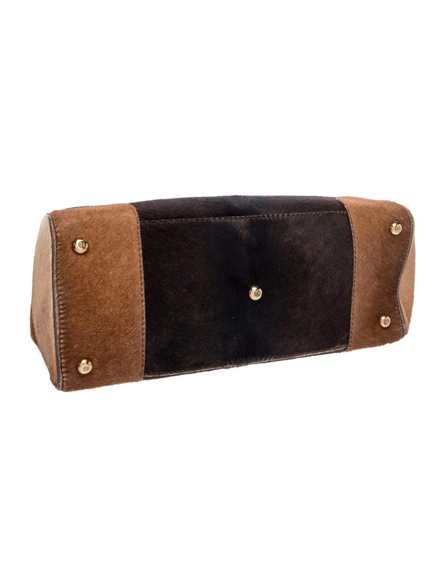 Ralph Lauren Calf Hair Top Handle Bag