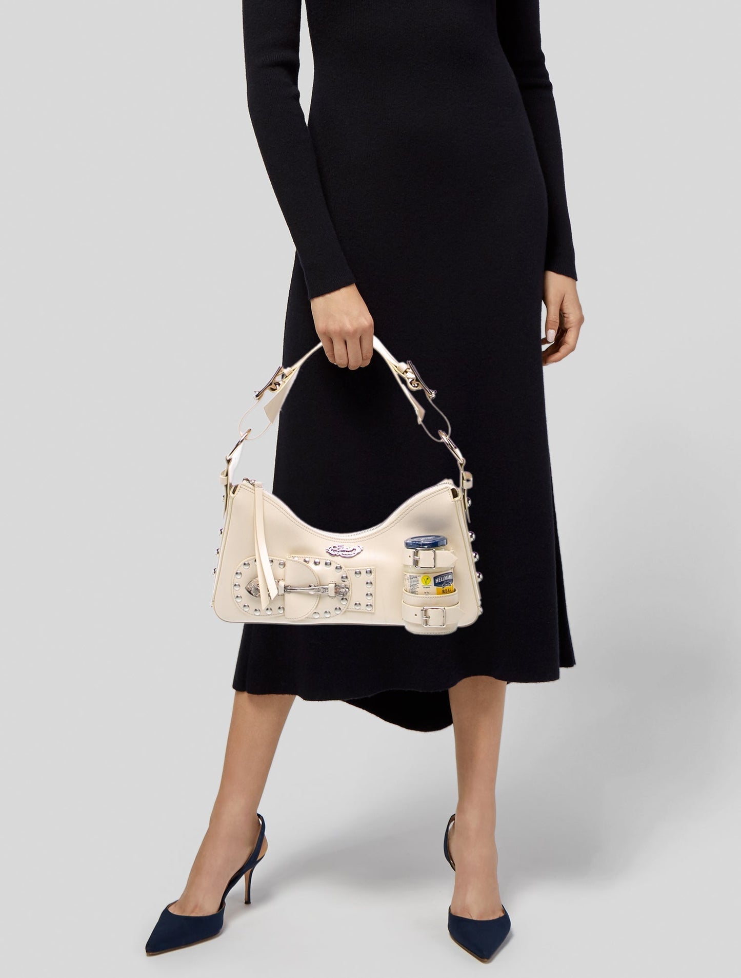 Chopova Lowena Leather Shoulder Bag