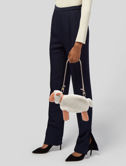 Thom Browne Leather Shoulder Bag
