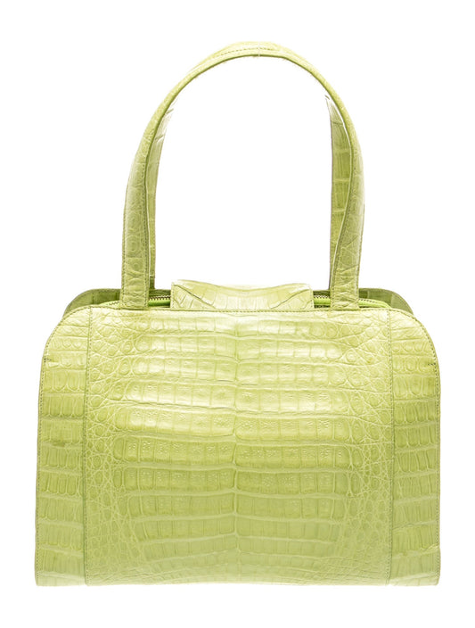 Nancy Gonzalez Crocodile Top Handle Bag w/ Tags