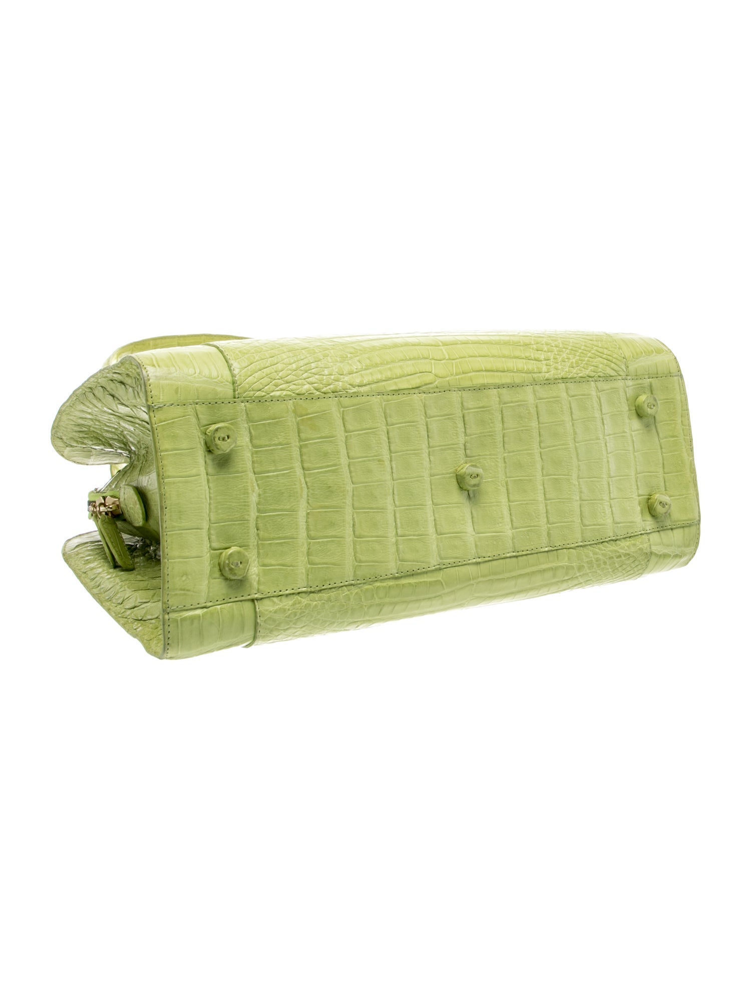 Nancy Gonzalez Crocodile Top Handle Bag w/ Tags