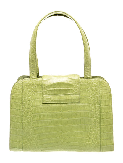 Nancy Gonzalez Crocodile Top Handle Bag w/ Tags