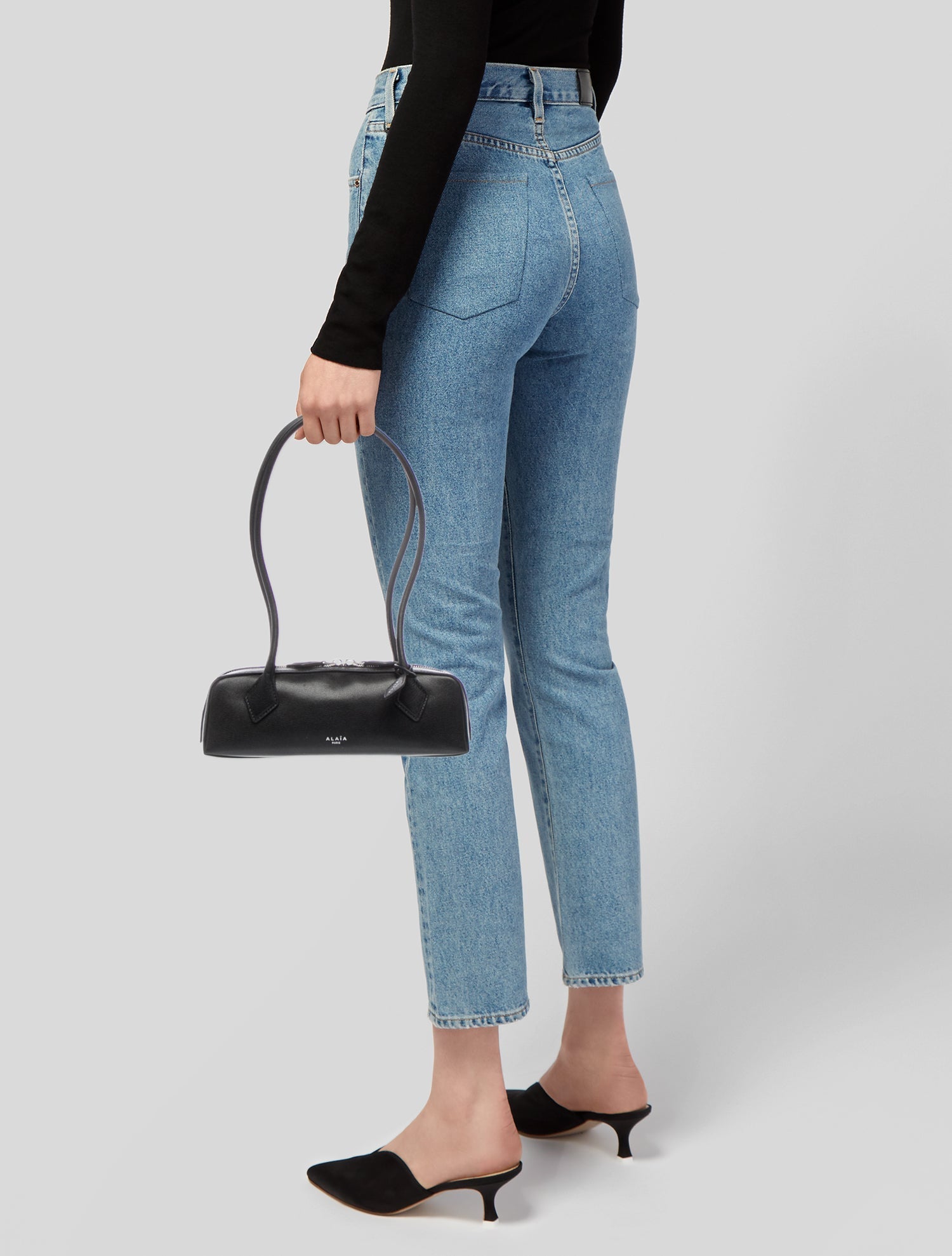 Alaïa Leather Le Teckel Small