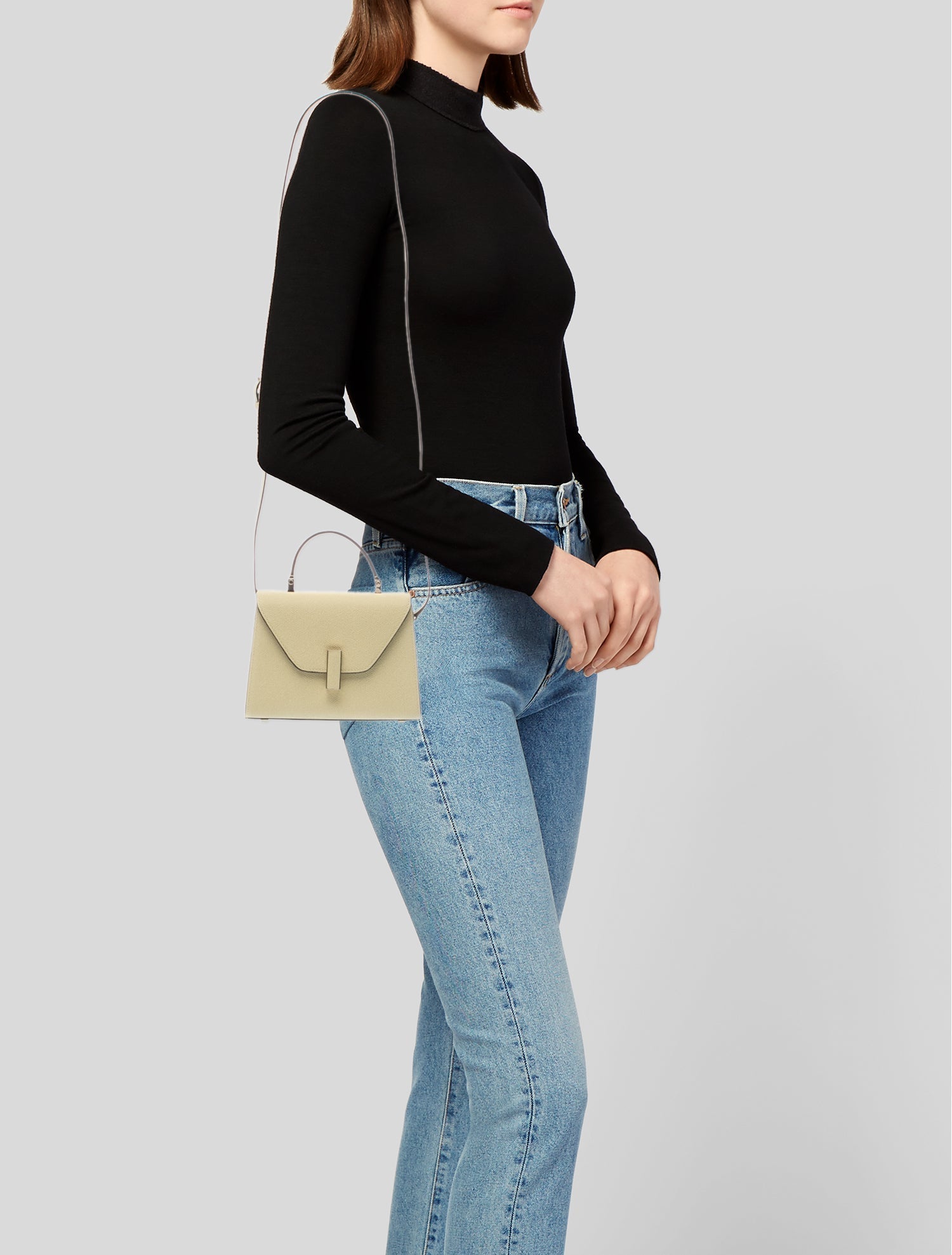 Valextra Leather Iside Micro