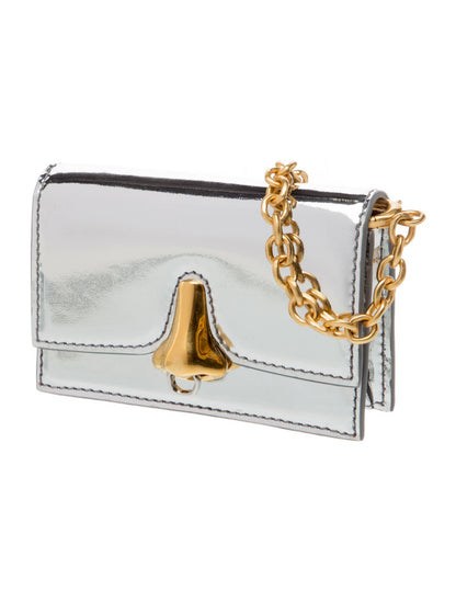 Schiaparelli Patent Leather Shoulder Bag