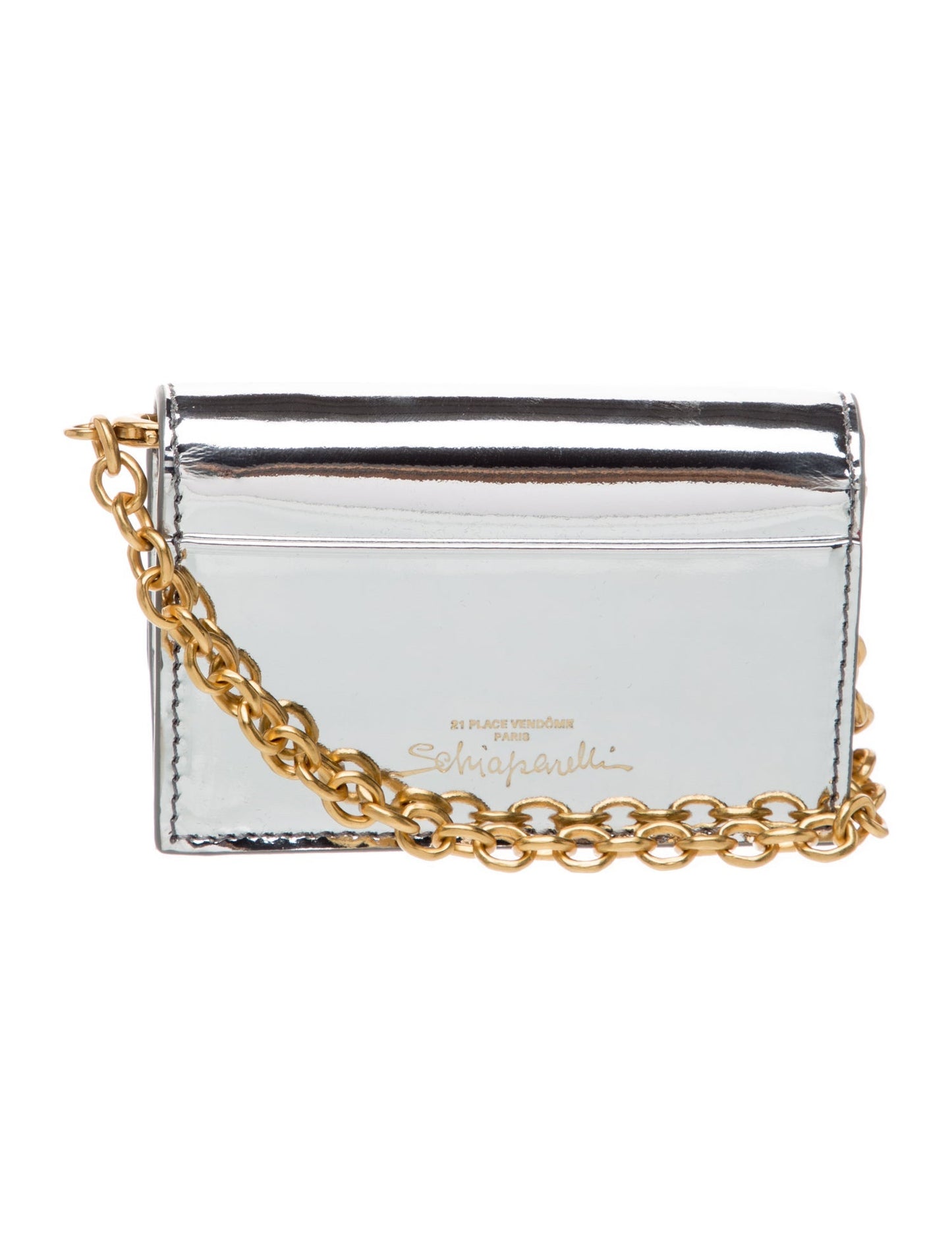 Schiaparelli Patent Leather Shoulder Bag