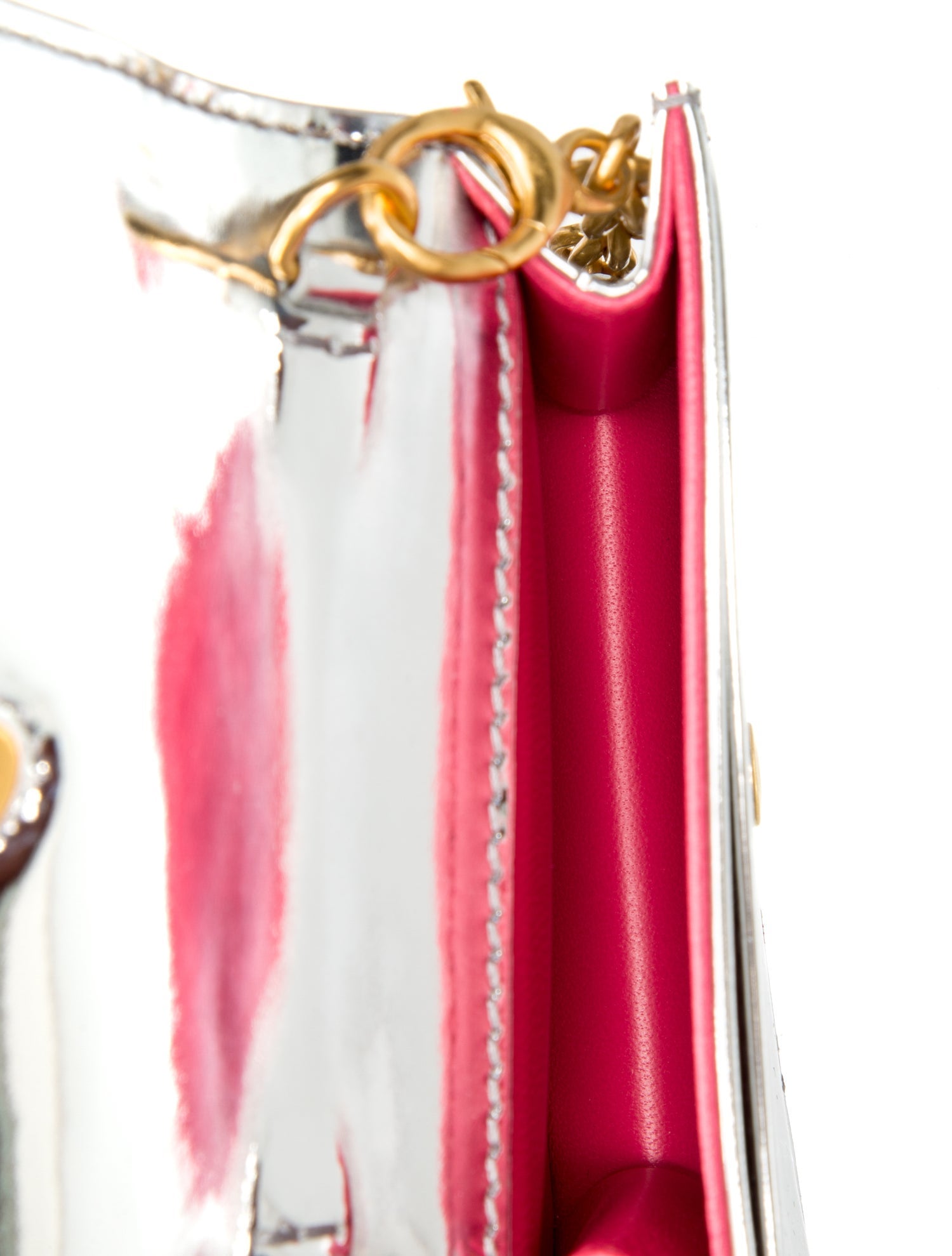 Schiaparelli Patent Leather Shoulder Bag