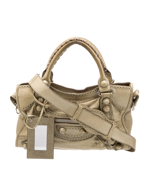 Balenciaga Leather Motocross Classic City