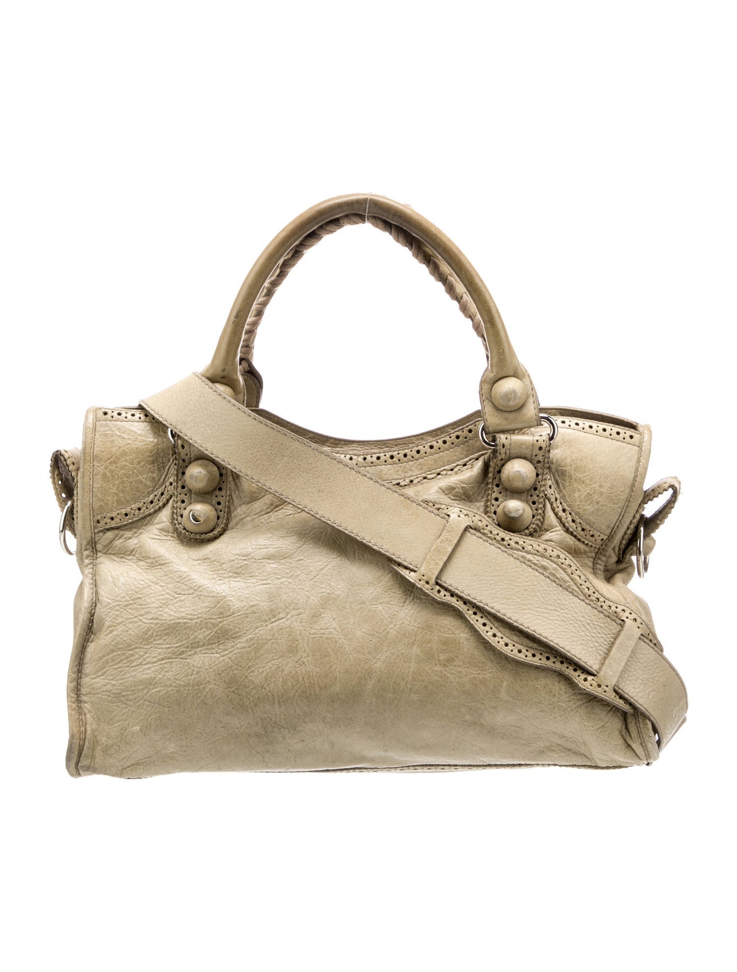 Balenciaga Leather Motocross Classic City