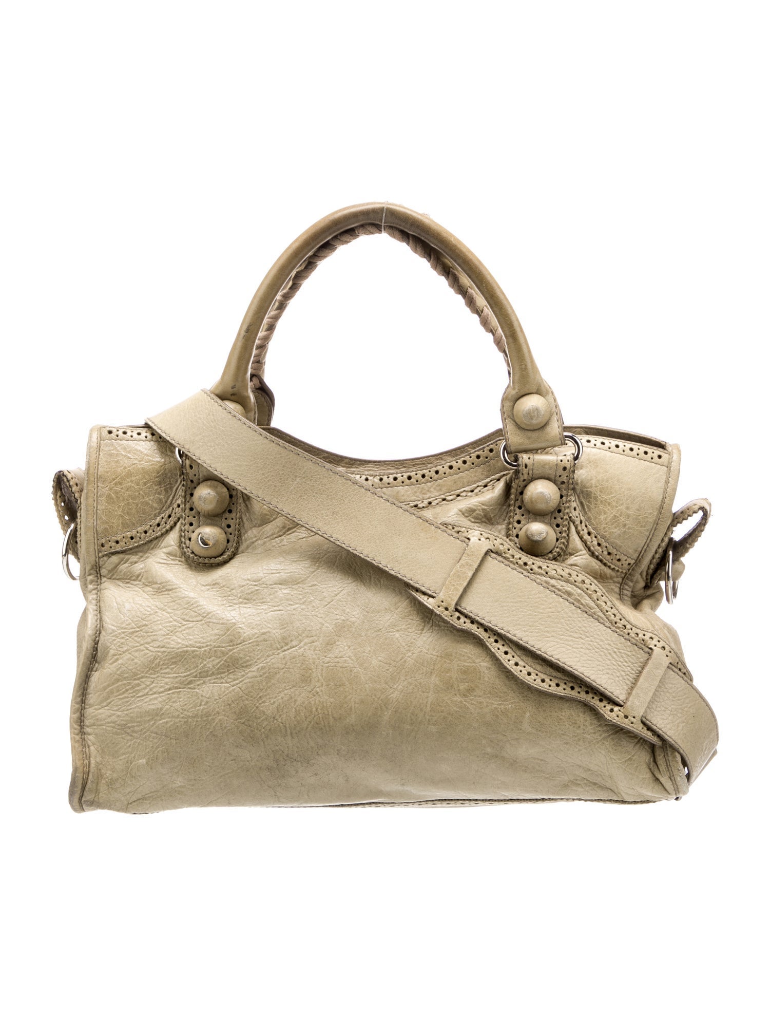 Balenciaga Leather Motocross Classic City
