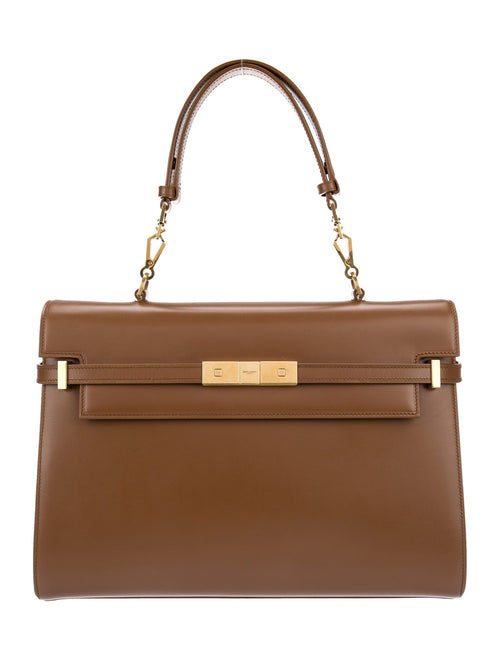 Saint Laurent Leather Manhattan 2023