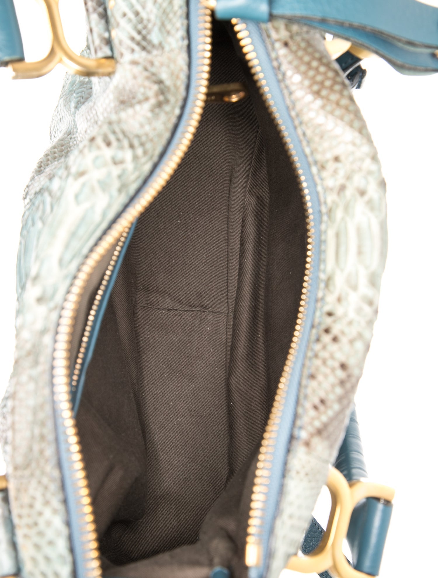 Chloé Embossed Leather Marcie Shoulder Bag