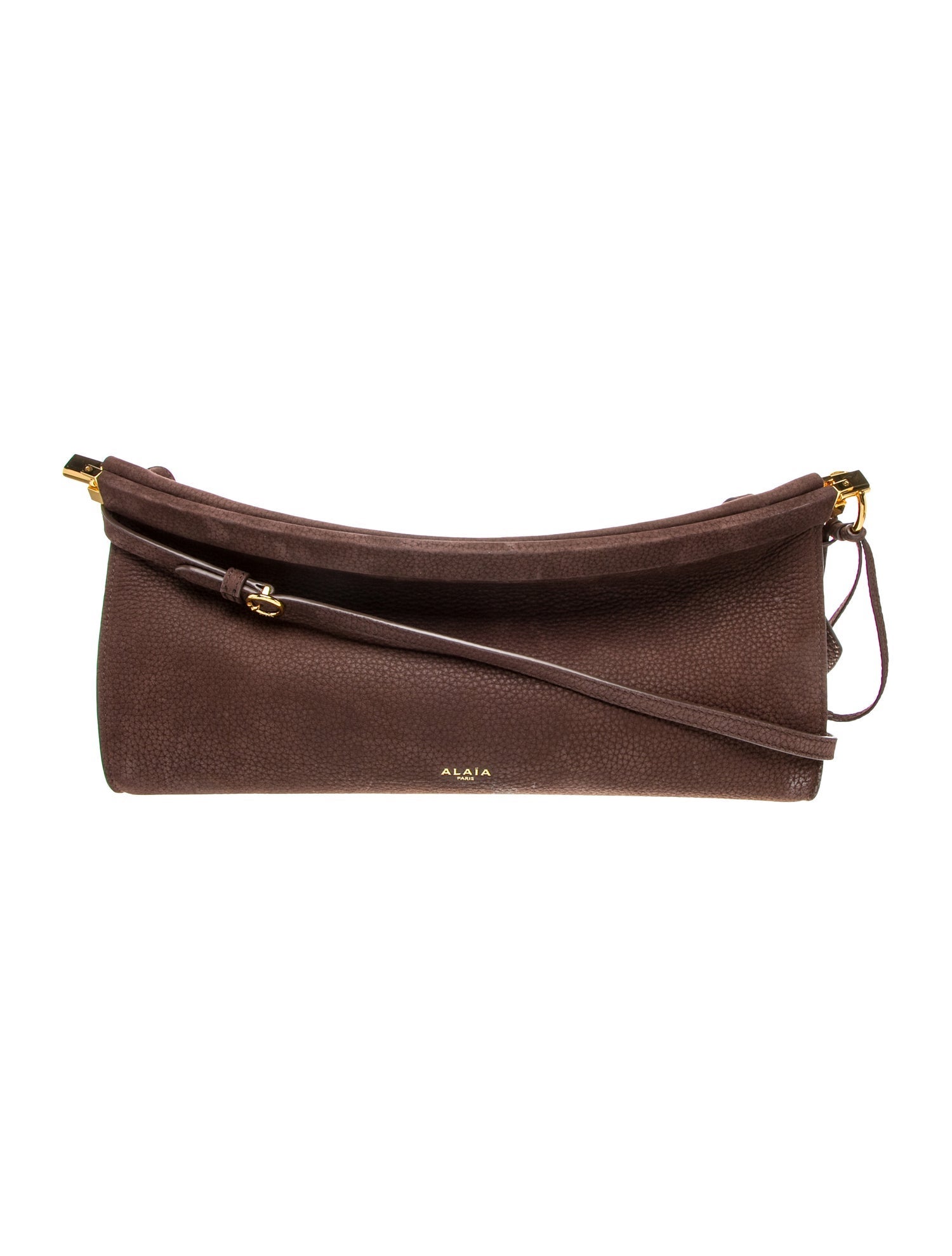 Alaïa Suede Nubuck Le Click Medium