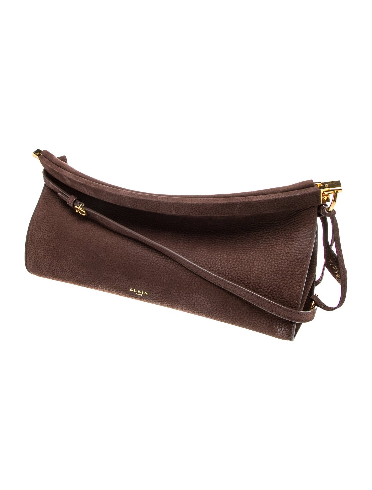 Alaïa Suede Nubuck Le Click Medium