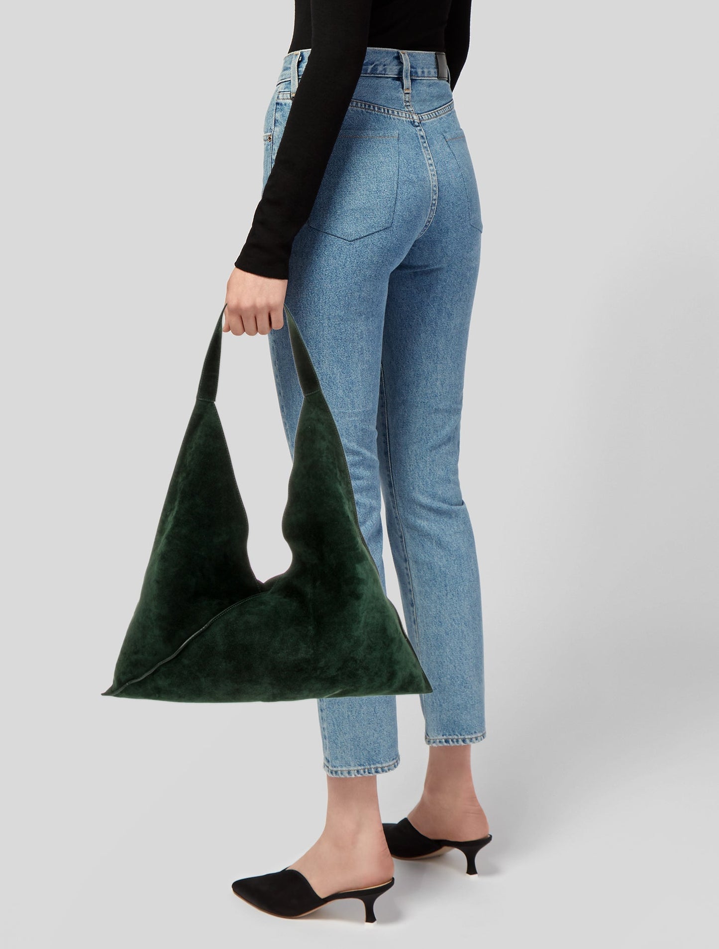Khaite Suede Hobo