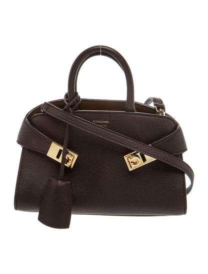 Salvatore Ferragamo Leather Ferragamo Hug Small