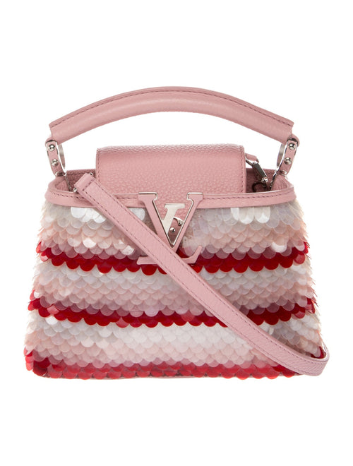 Louis Vuitton Taurillon Leather Capucines Mini