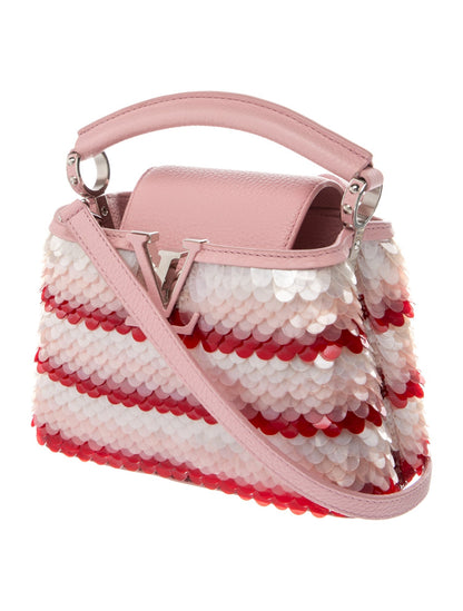 Louis Vuitton Taurillon Leather Capucines Mini