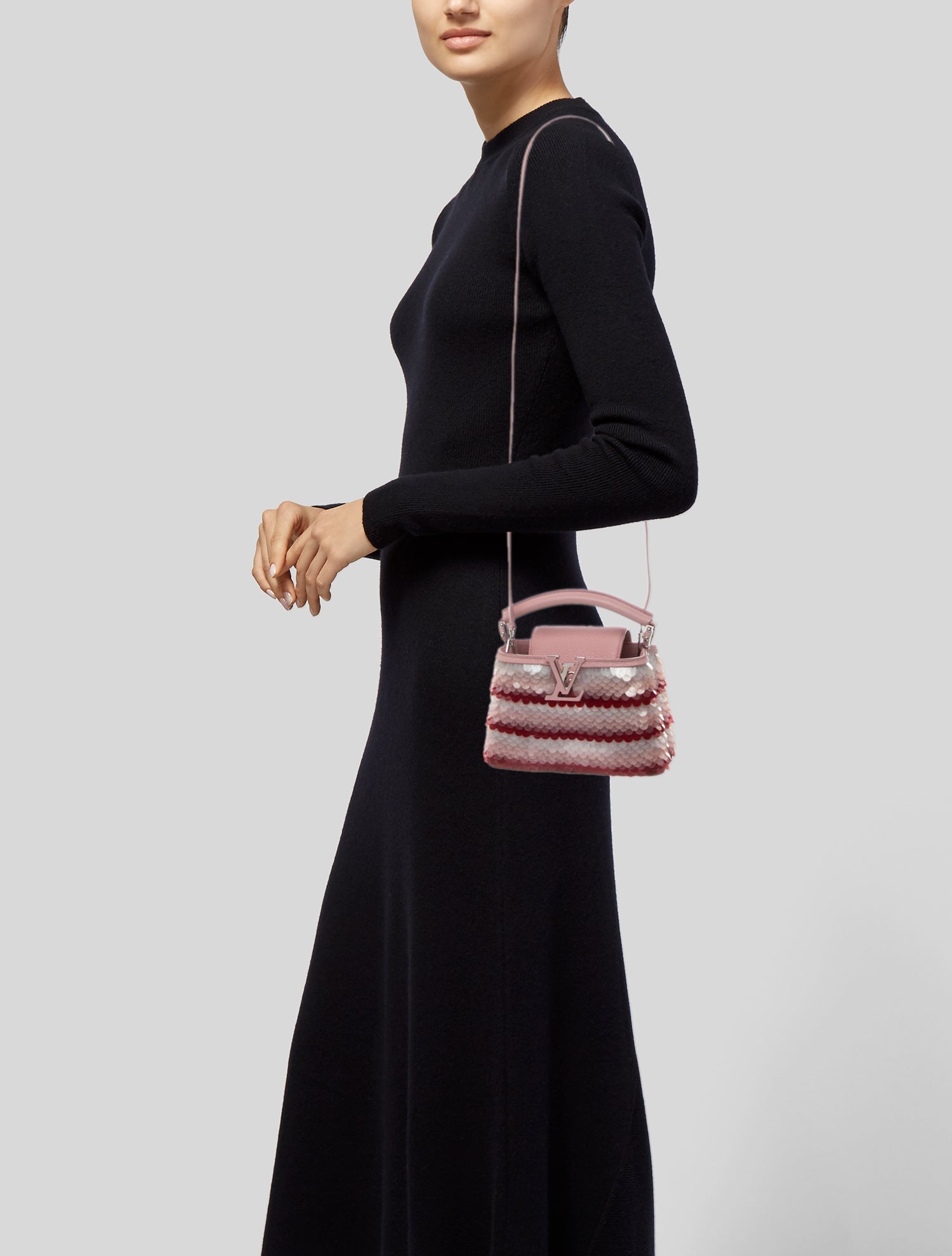 Louis Vuitton Taurillon Leather Capucines Mini