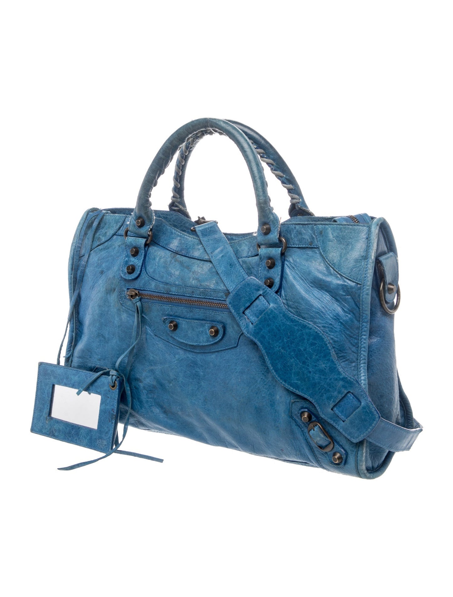 Balenciaga Leather Motocross Classic City Vintage