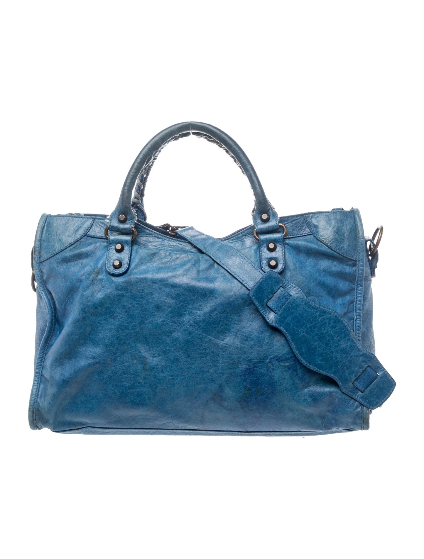 Balenciaga Leather Motocross Classic City Vintage
