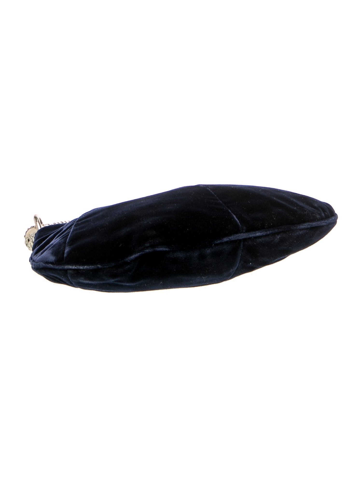 Yves Saint Laurent Rive Gauche Velvet Top Handle Bag