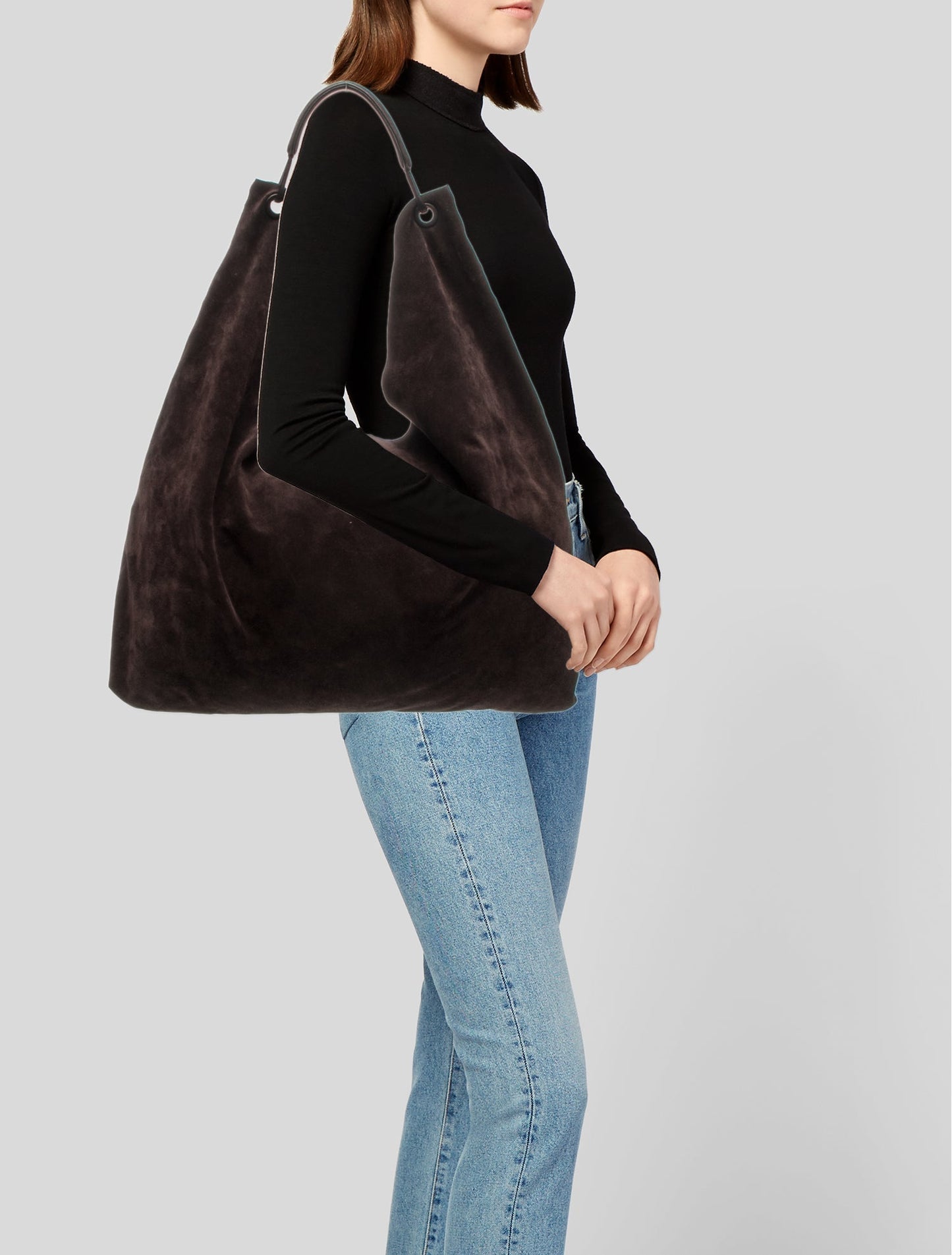 The Row Nubuck Bindle Three Tote Bag