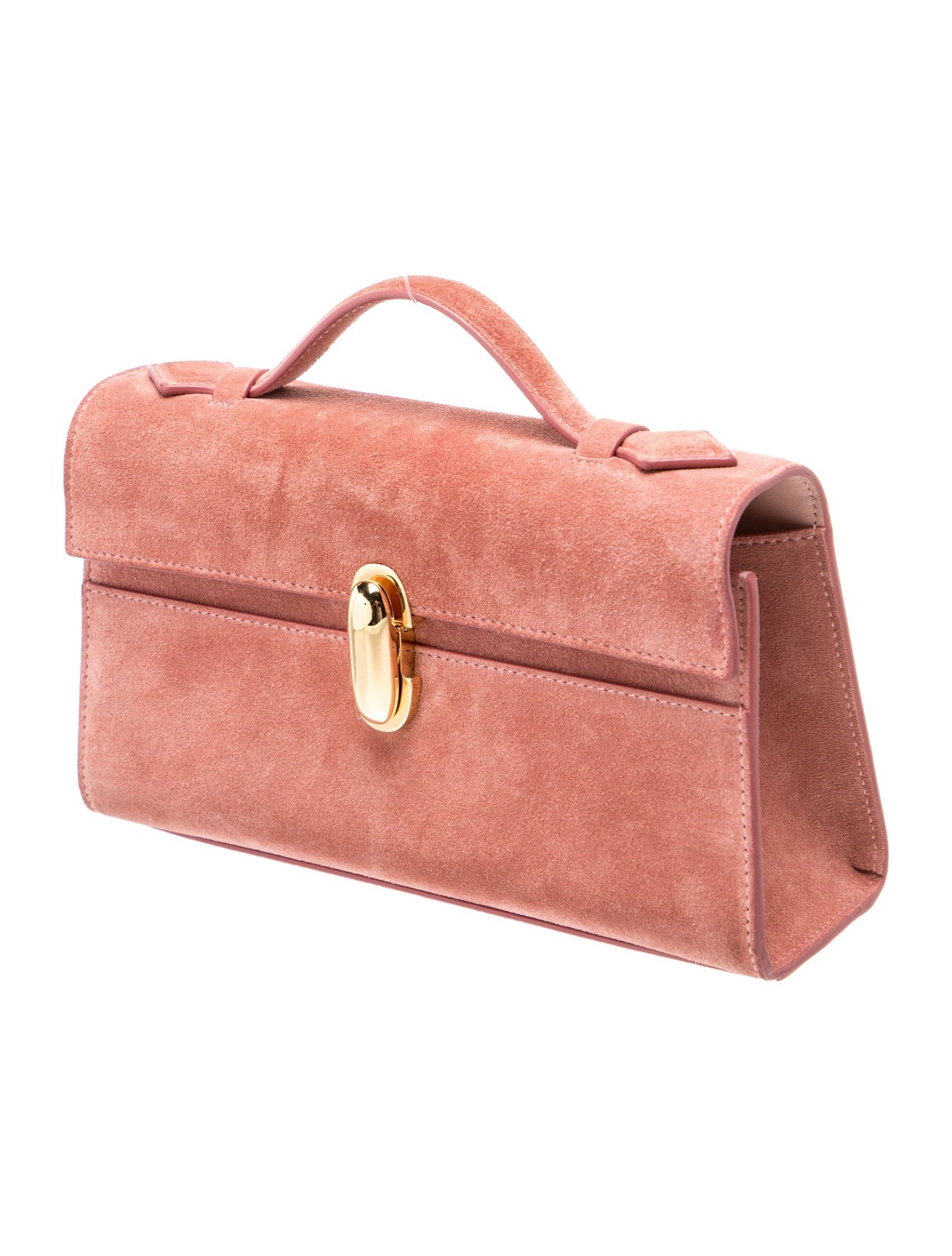 Savette Suede Top Handle Bag