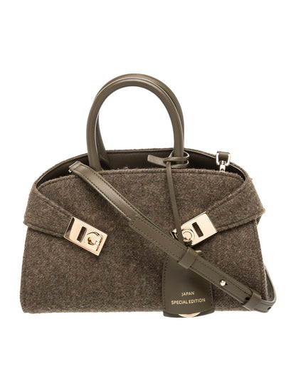 Ferragamo Wool Hug Mini Handbag