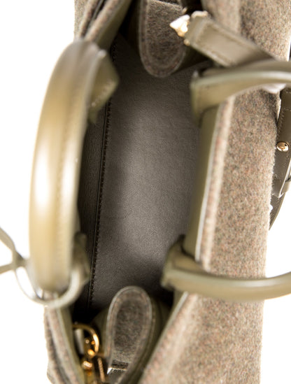Ferragamo Wool Hug Mini Handbag