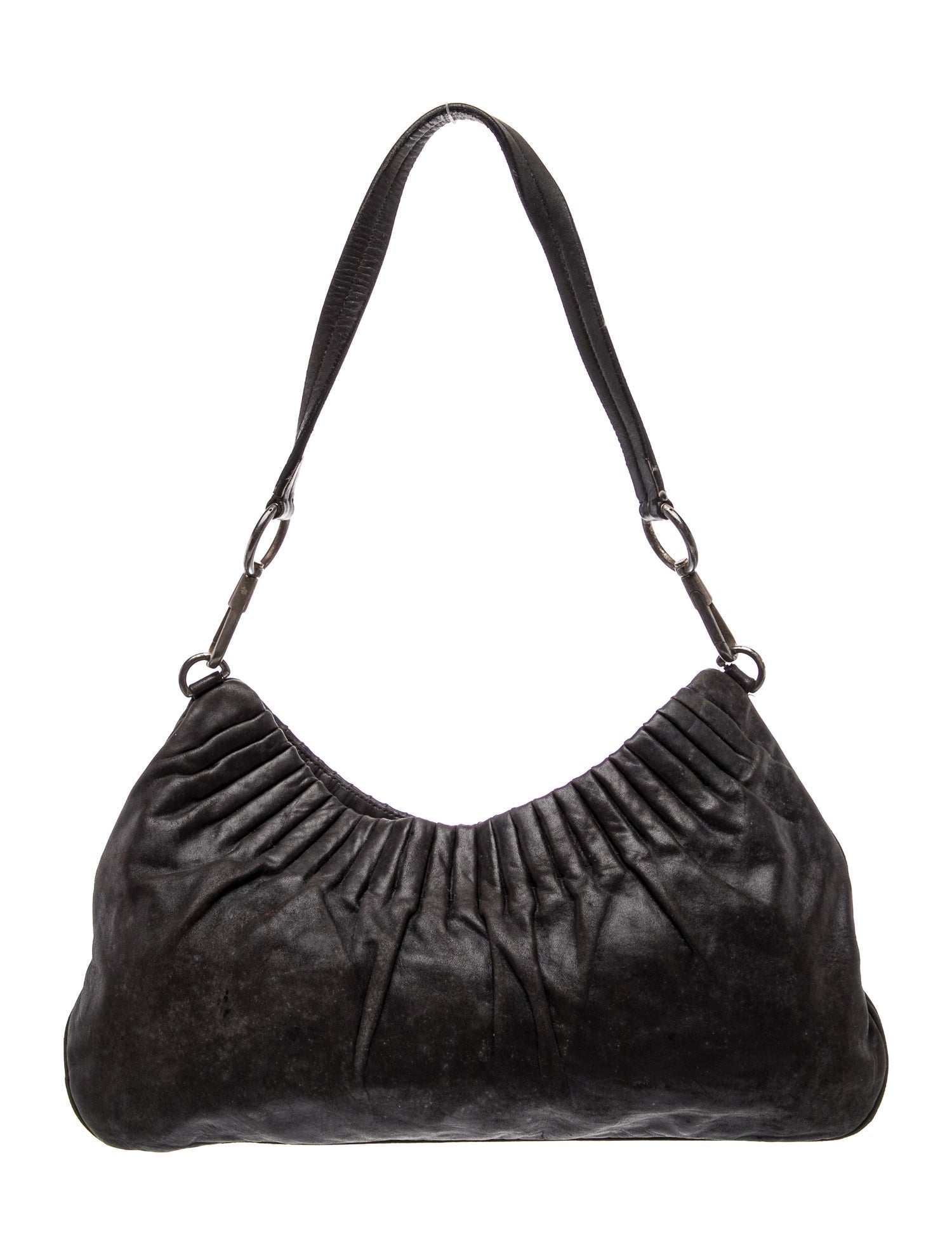 Yves Saint Laurent Rive Gauche Leather Shoulder Bag