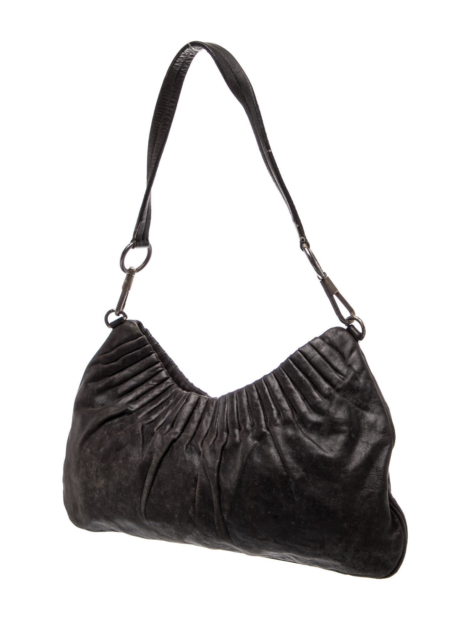 Yves Saint Laurent Rive Gauche Leather Shoulder Bag