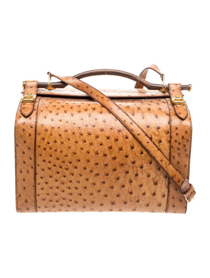 Hermès Ostrich Cosmos Vanity Bag