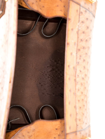 Hermès Ostrich Cosmos Vanity Bag