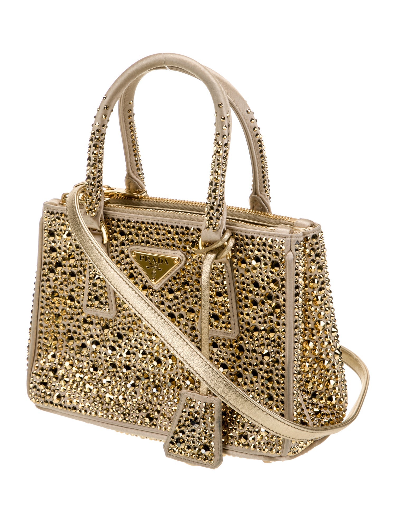 Prada Crystal Galleria Tote