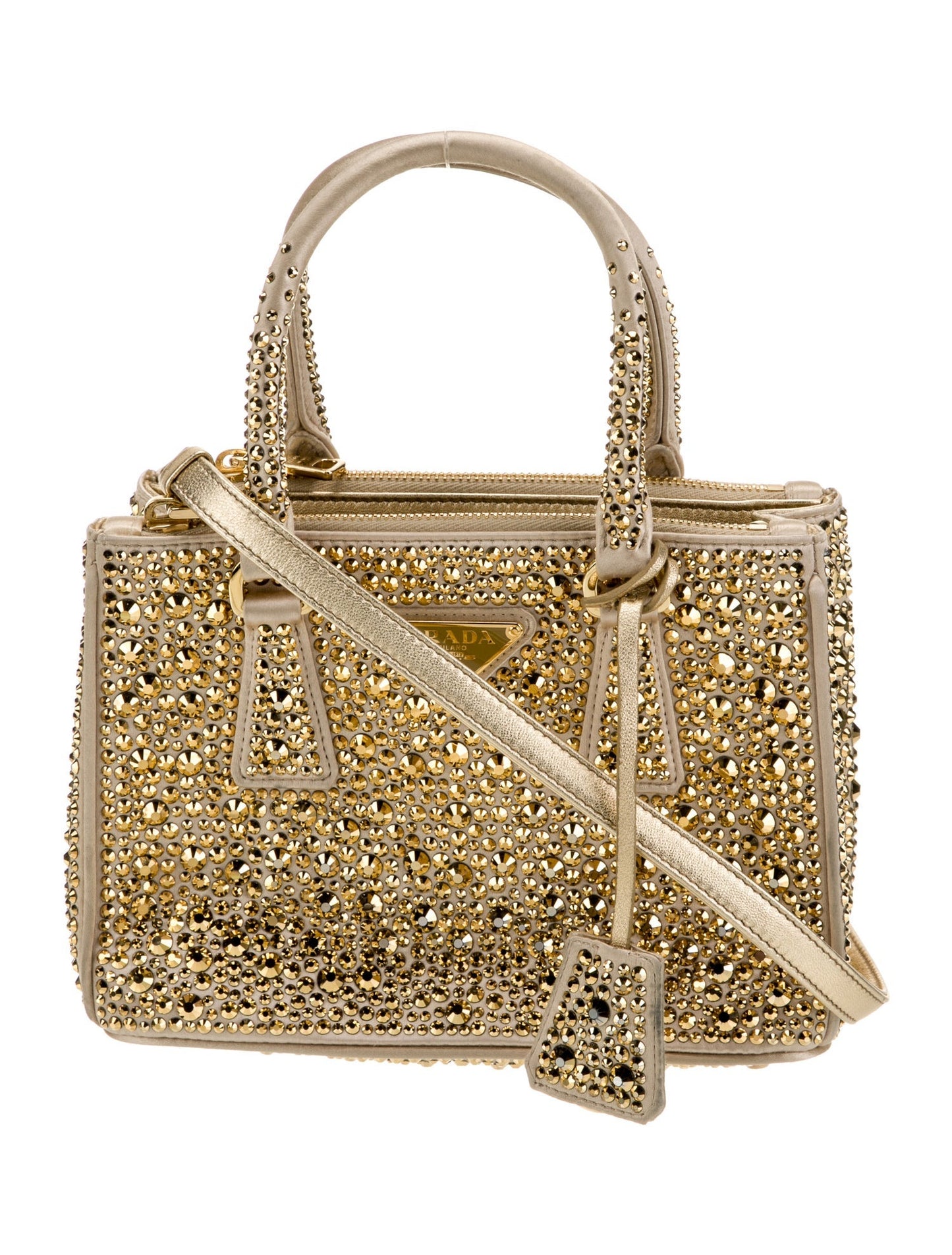 Prada Crystal Galleria Tote