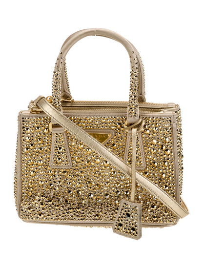 Prada Crystal Galleria Tote