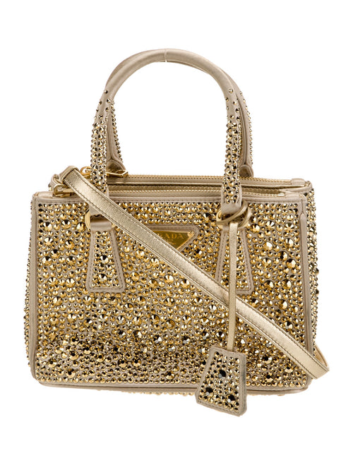 Prada Crystal Galleria Tote