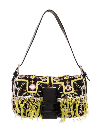 Fendi Canvas Baguette