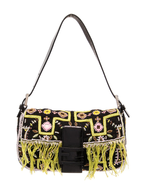 Fendi Canvas Baguette