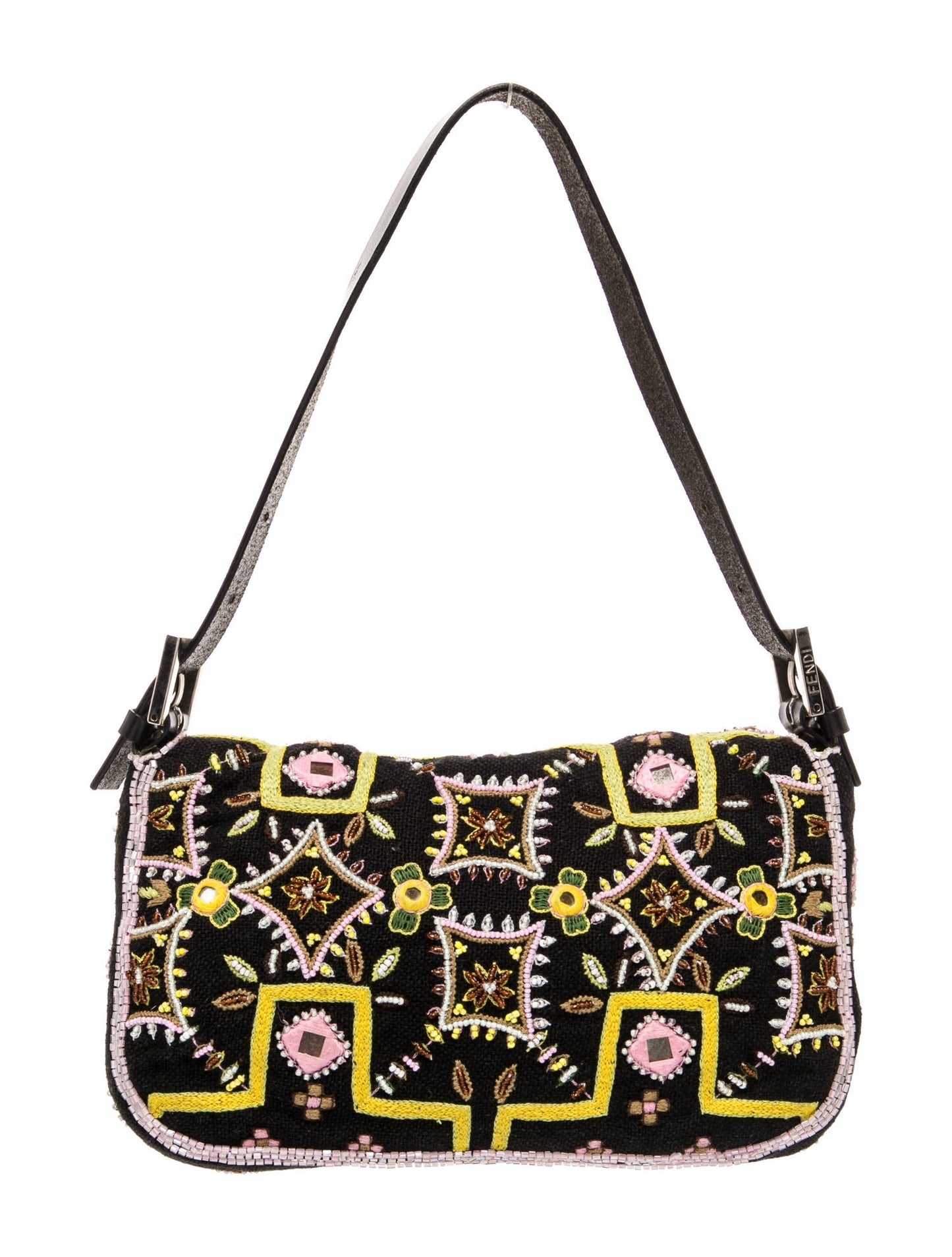 Fendi Canvas Baguette